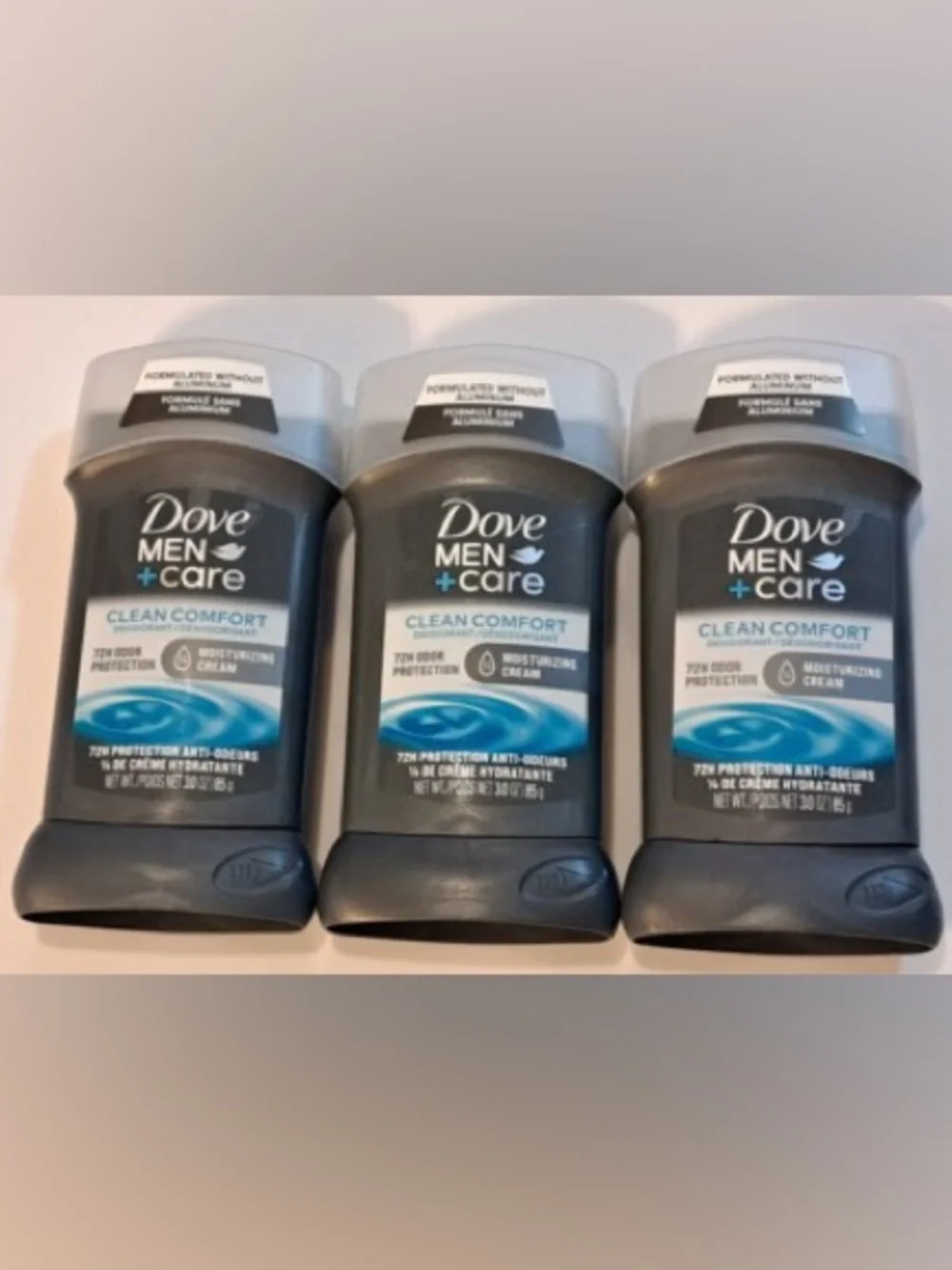 Men+Care Clean Comfort Antiperspirant Deodorant - 3 pk